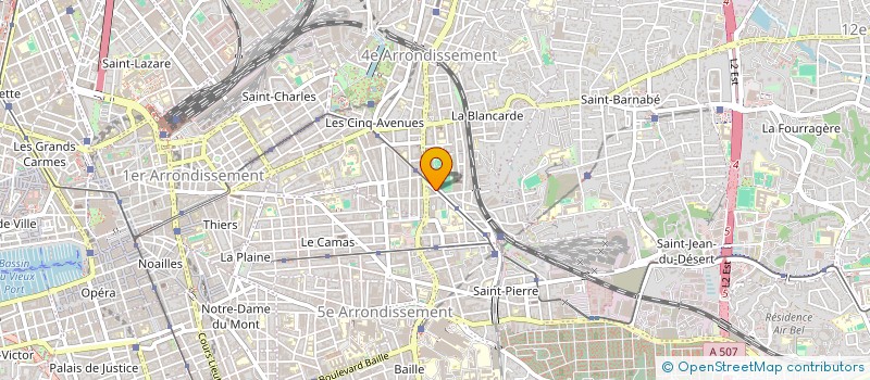 localisation de l'entreprise SCI NAHAAL STAR à MARSEILLE 4EME