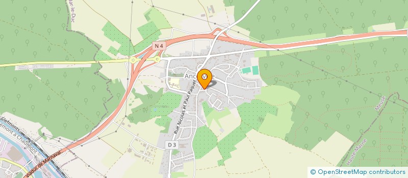 localisation de l'entreprise SCI NAHER à BAZINCOURT-SUR-SAULX