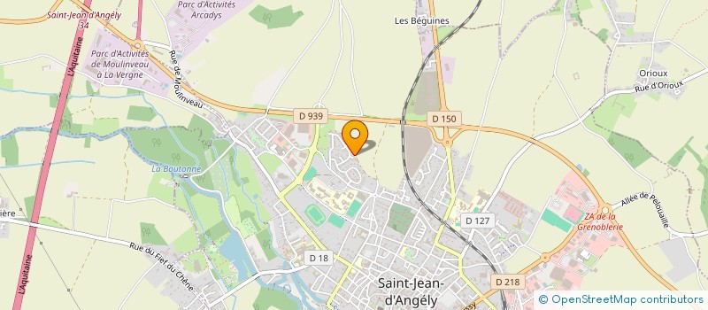 localisation de l'entreprise SCI NAHULO  SAINT-JEAN-D'ANGELY