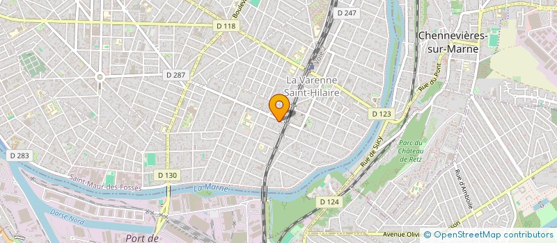 localisation de l'entreprise SCI NAIA à SAINT-MAUR-DES-FOSSES