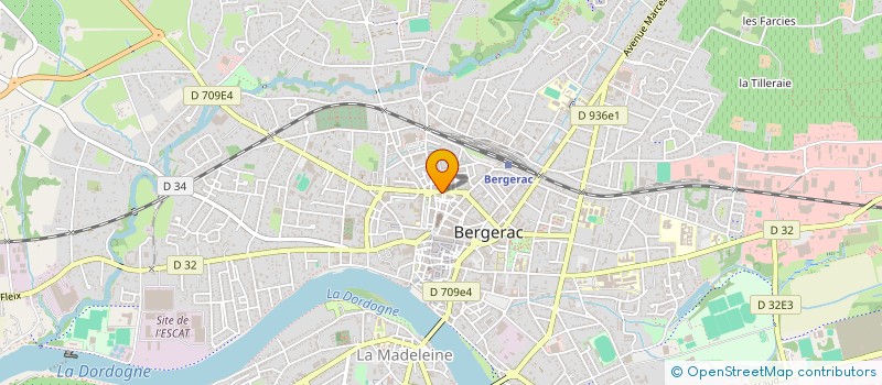 localisation de l'entreprise SCI NAILAN à BERGERAC