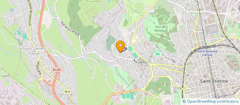 localisation de l'entreprise SCI NAILI  SAINT-ETIENNE