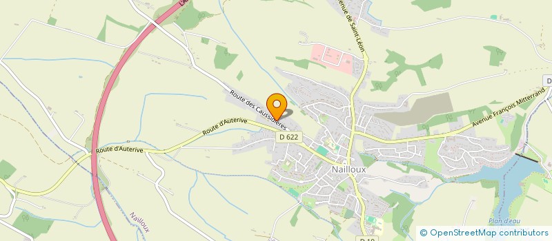 localisation de l'entreprise SCI NAILLOUSAINE  NAILLOUX