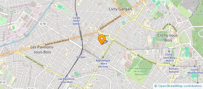 localisation de l'entreprise SCI NAIRITALINE à LIVRY-GARGAN