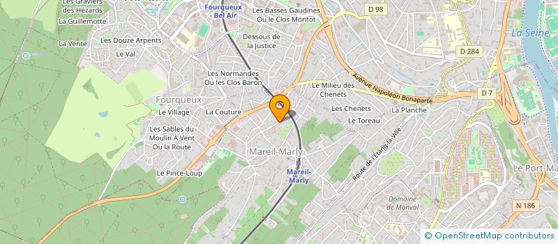 localisation de l'entreprise SCI NAIROBI à MAREIL-MARLY