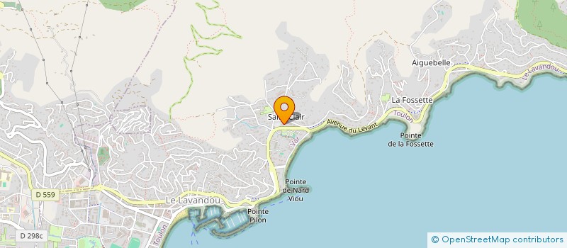 localisation de l'entreprise SCI NAIS à LE LAVANDOU