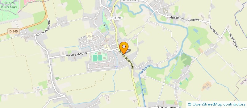 localisation de l'entreprise SCI NAISH  LESTREM