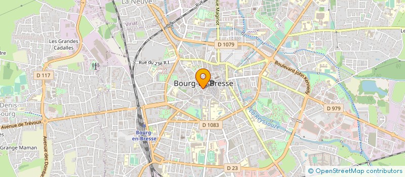 localisation de l'entreprise SCI NAJA à BOURG-EN-BRESSE