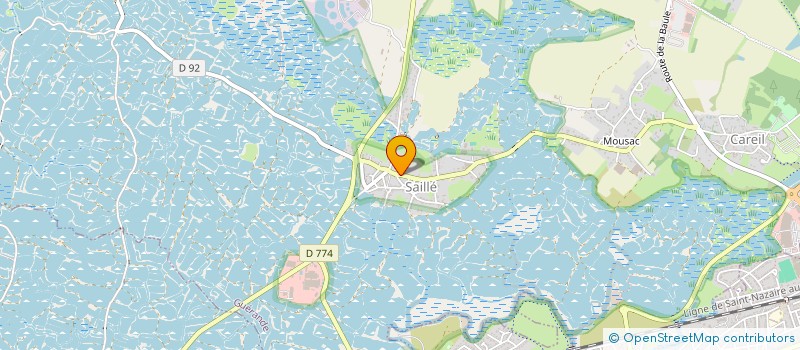 localisation de l'entreprise SCI NAJA  GUERANDE