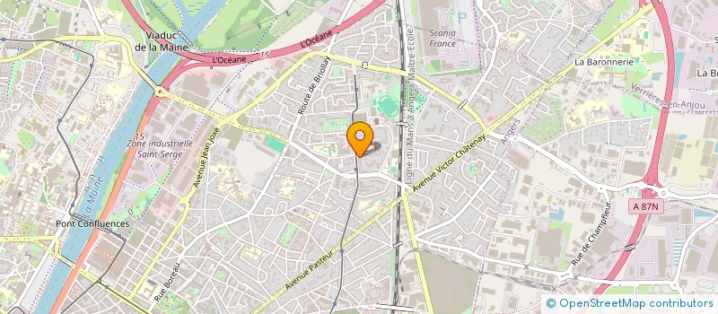 localisation de l'entreprise SCI NAJA-LOIRE à ANGERS