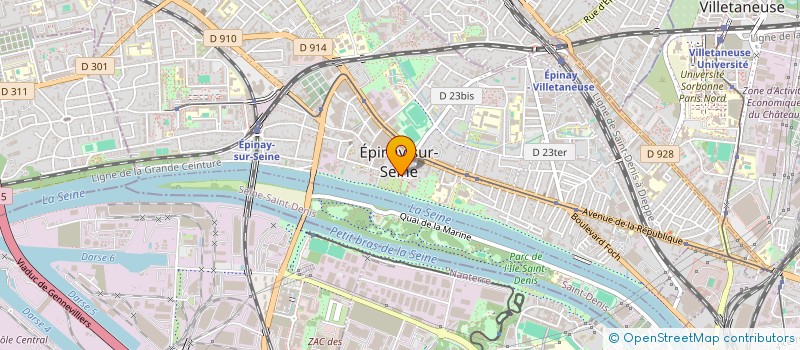 localisation de l'entreprise SCI NAJAH à EPINAY-SUR-SEINE