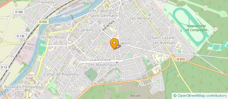 localisation de l'entreprise SCI NAJCAR  COMPIEGNE