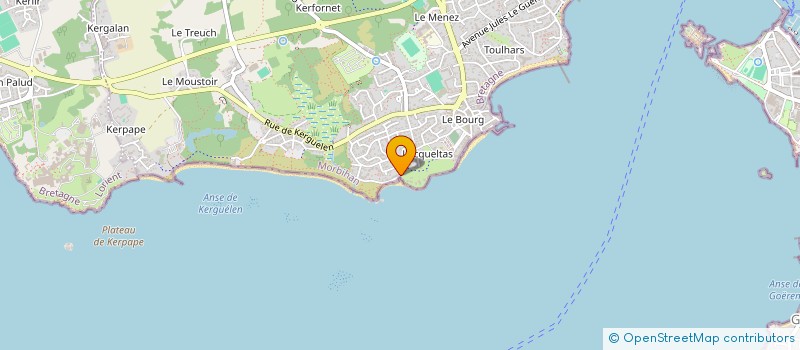 localisation de l'entreprise SCI NAJE  LARMOR-PLAGE