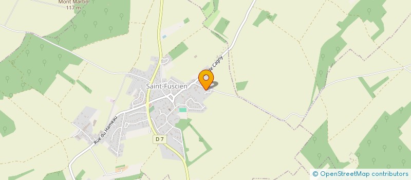 localisation de l'entreprise SCI NAJEOREV à SAINT-FUSCIEN