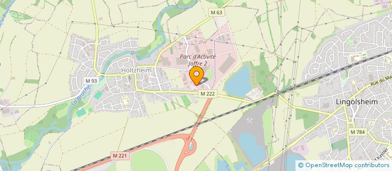 localisation de l'entreprise SCI NAJI IMMOBILIER  HOLTZHEIM