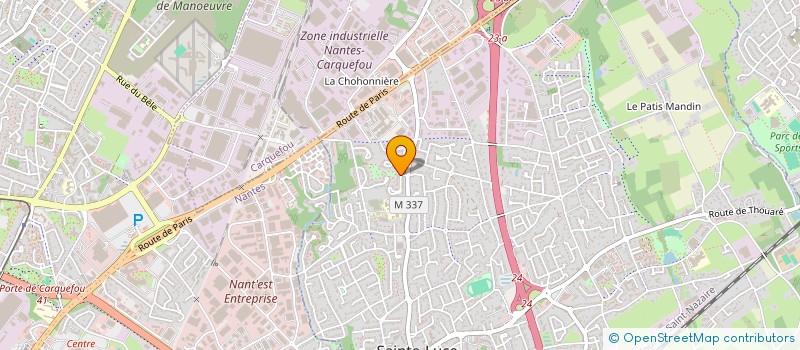 localisation de l'entreprise SCI NAJMA  GUERANDE