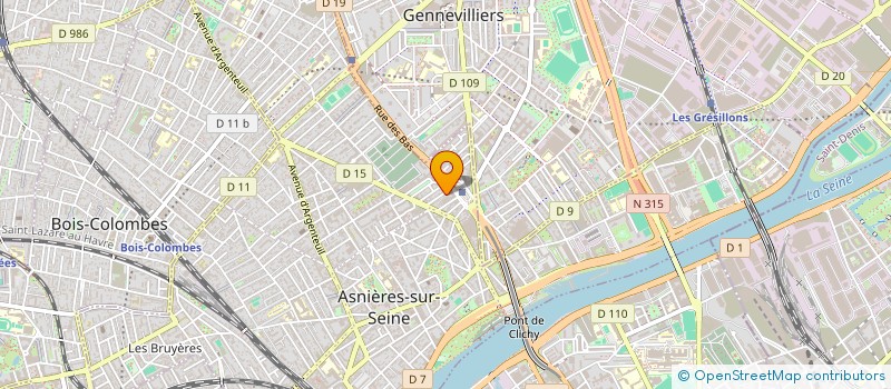 localisation de l'entreprise SCI NAJOAL à ASNIERES-SUR-SEINE