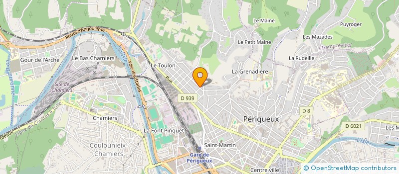 localisation de l'entreprise SCI NAJUL à PERIGUEUX