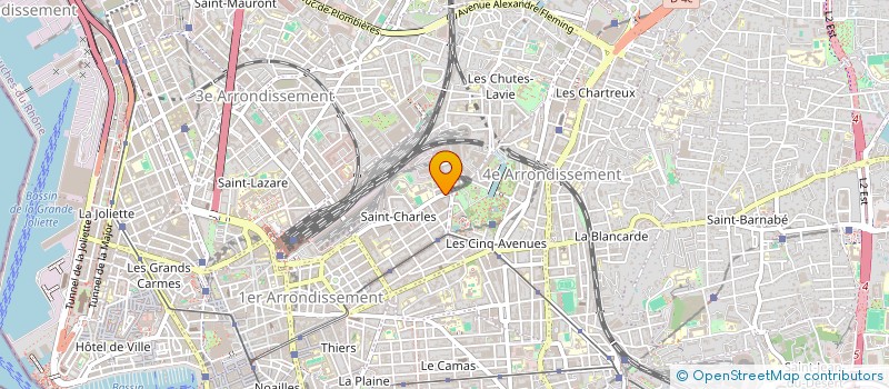 localisation de l'entreprise SCI NAJURO à MARSEILLE