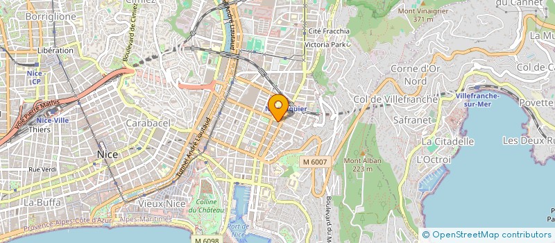 localisation de l'entreprise SCI NAKACHE à NICE