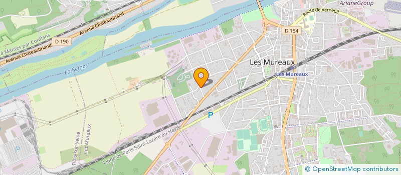 localisation de l'entreprise SCI NAKALAME à LES MUREAUX