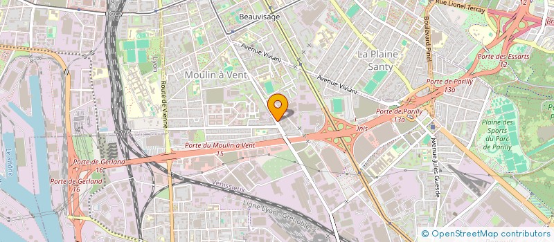 localisation de l'entreprise SCI NAKHJ INVEST  VENISSIEUX