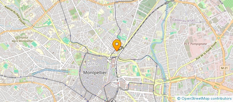 localisation de l'entreprise SCI NAKI à MONTPELLIER