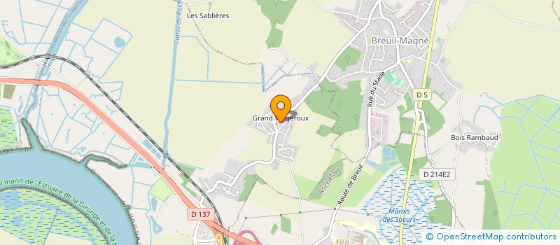 localisation de l'entreprise SCI NALA  VERGEROUX