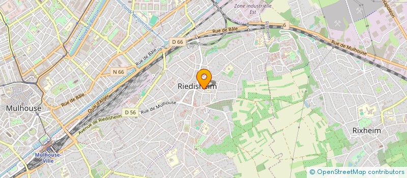 localisation de l'entreprise SCI NALA  RIEDISHEIM