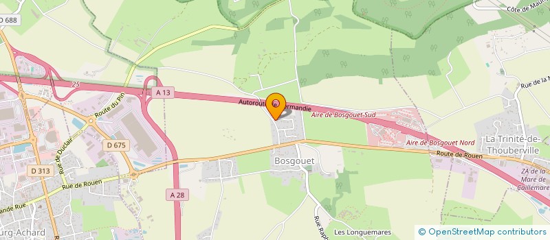 localisation de l'entreprise SCI NALA  BOSGOUET