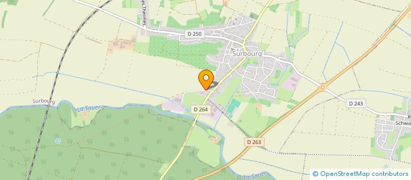 localisation de l'entreprise SCI NALA  SURBOURG
