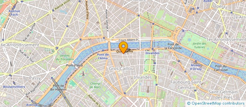 localisation de l'entreprise SCI NALANDA  PARIS