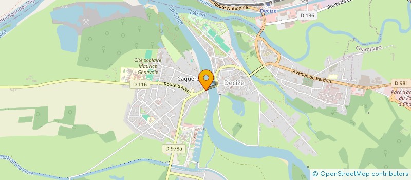 localisation de l'entreprise SCI NALAUNE à DECIZE