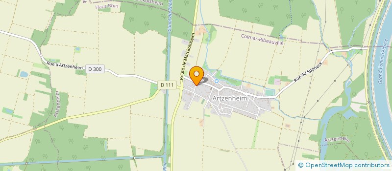 localisation de l'entreprise SCI NALI  PORTE DU RIED