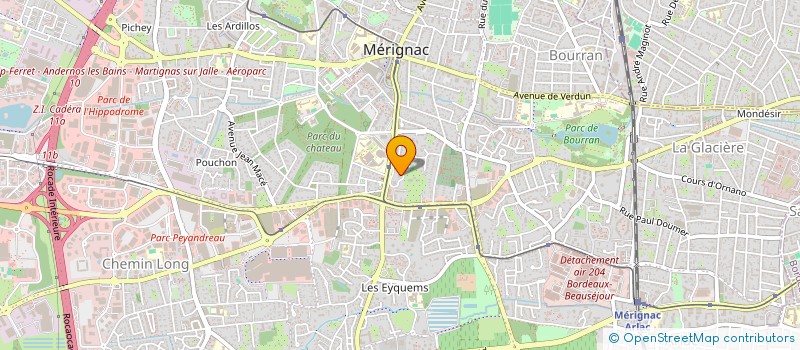 localisation de l'entreprise SCI NALIVIA  MERIGNAC