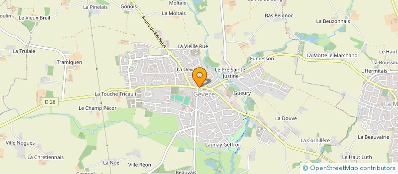 localisation de l'entreprise SCI NALO  BEDEE