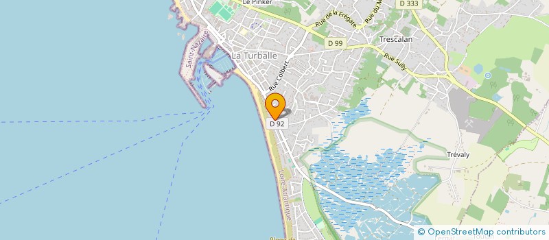 localisation de l'entreprise SCI NALO  LA TURBALLE