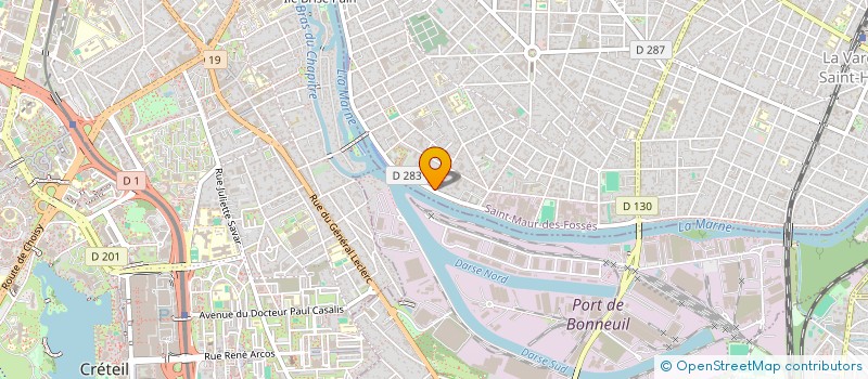 localisation de l'entreprise SCI NALOS à SAINT-MAUR-DES-FOSSES