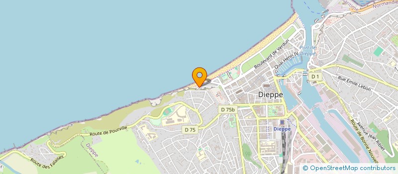 localisation de l'entreprise SCI NALS  DIEPPE