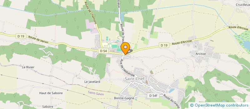 localisation de l'entreprise SCI NALUMI  SAINT-CHEF