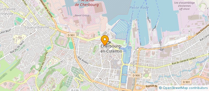 localisation de l'entreprise SCI NAM à CHERBOURG-EN-COTENTIN