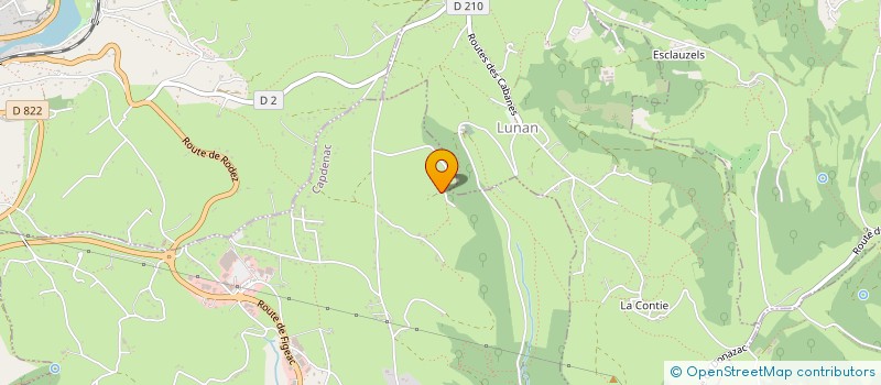 localisation de l'entreprise SCI NAM  CAPDENAC