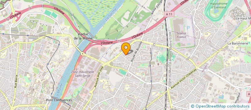 localisation de l'entreprise SCI NAM HEE à ANGERS