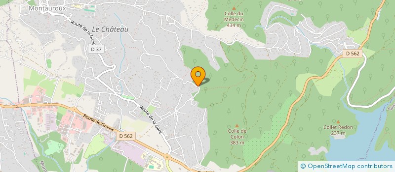 localisation de l'entreprise SCI NAM PLA  MONTAUROUX