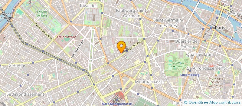 localisation de l'entreprise SCI NAMAJO  PARIS