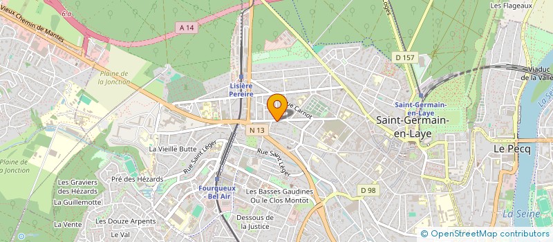 localisation de l'entreprise SCI NAMARO  SAINT-GERMAIN-EN-LAYE