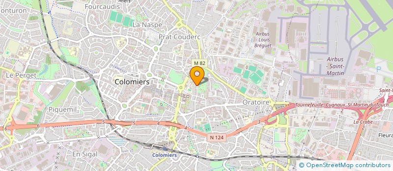 localisation de l'entreprise SCI NAMASTE à COLOMIERS