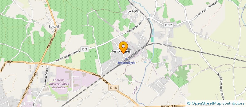 localisation de l'entreprise SCI NAMASTE à GAILLAC