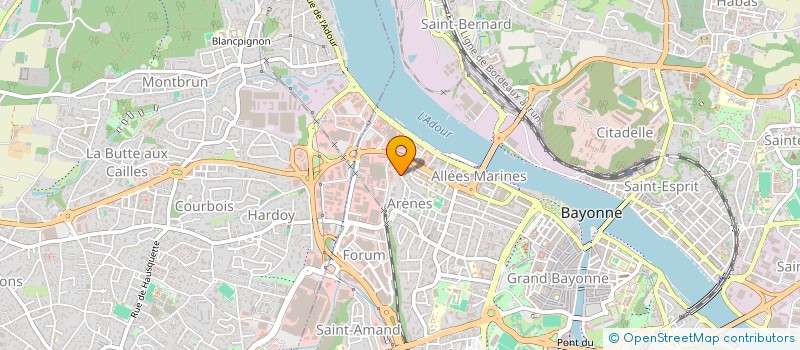 localisation de l'entreprise SCI NAMASTE à BAYONNE