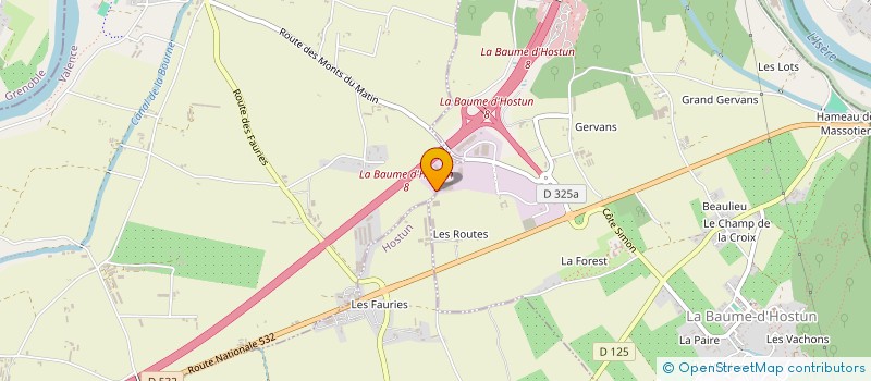 localisation de l'entreprise SCI NAMATU  EYMEUX